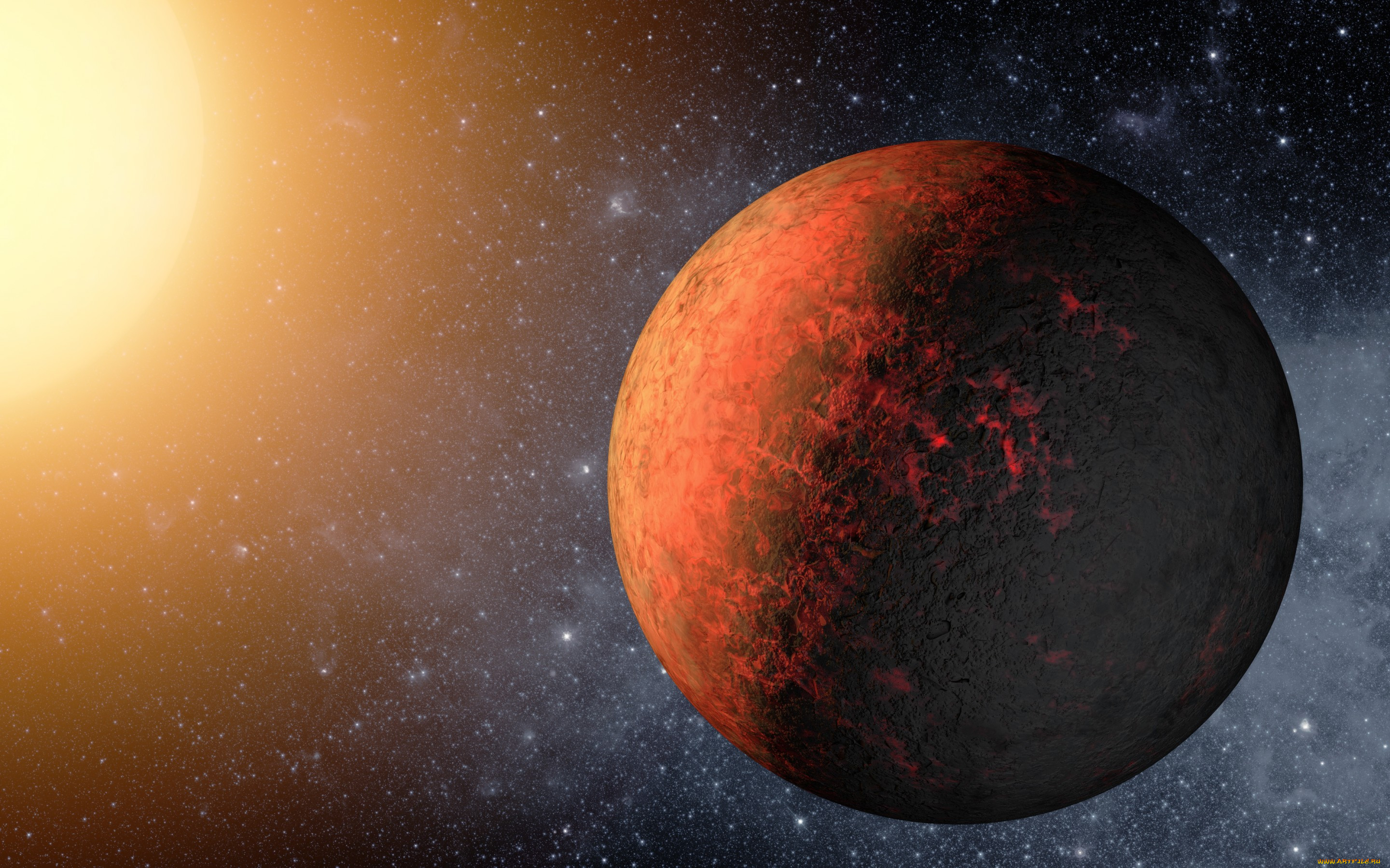 , , kepler, 20e, red, planet